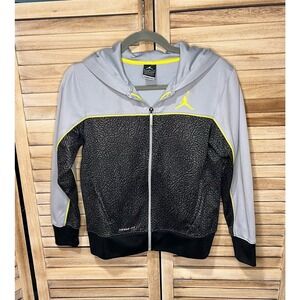 Jordan Jumpman Boy's Elephant Print Therma Fit Hoodie sx‎ MED (10-12)
